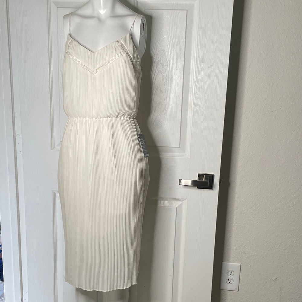 NWT Express Pleated Tank Midi Dress